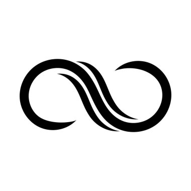 sonsuz logo ve sembol şablon vektörü