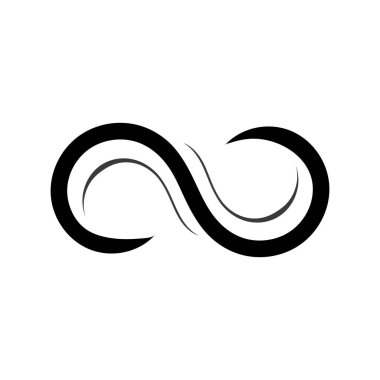 sonsuz logo ve sembol şablon vektörü