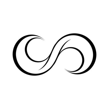 sonsuz logo ve sembol şablon vektörü