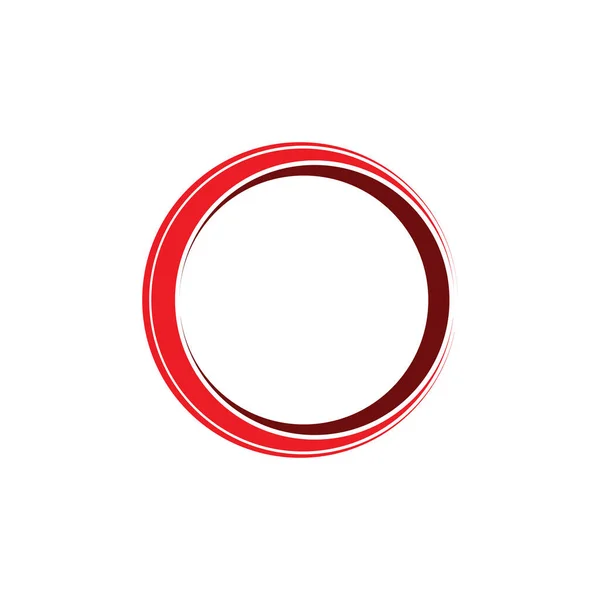 Circle Logo Symbols Template Vector Illustration — Stock Vector