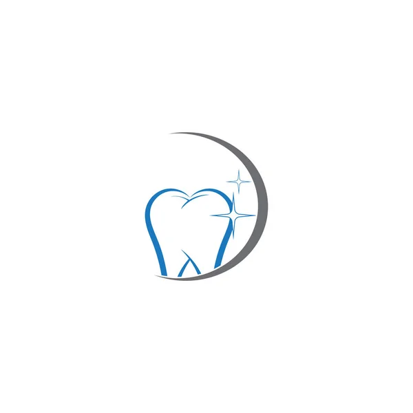 Logotipo Dental Símbolos Modelo Ícones App —  Vetores de Stock