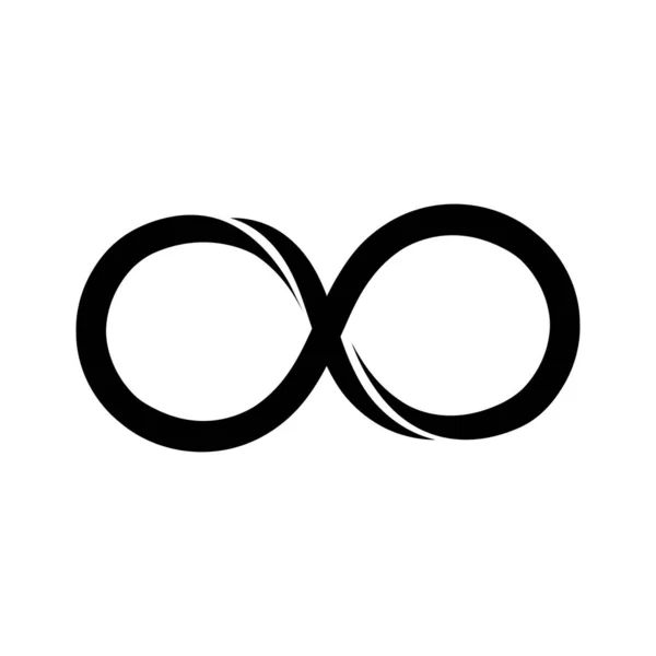 Oändlighet Logotyp Och Symbol Mall Ikoner Vektor — Stock vektor