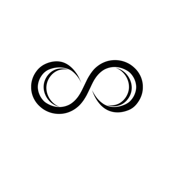 Sonsuz Logo Sembol Şablon Vektörü — Stok Vektör