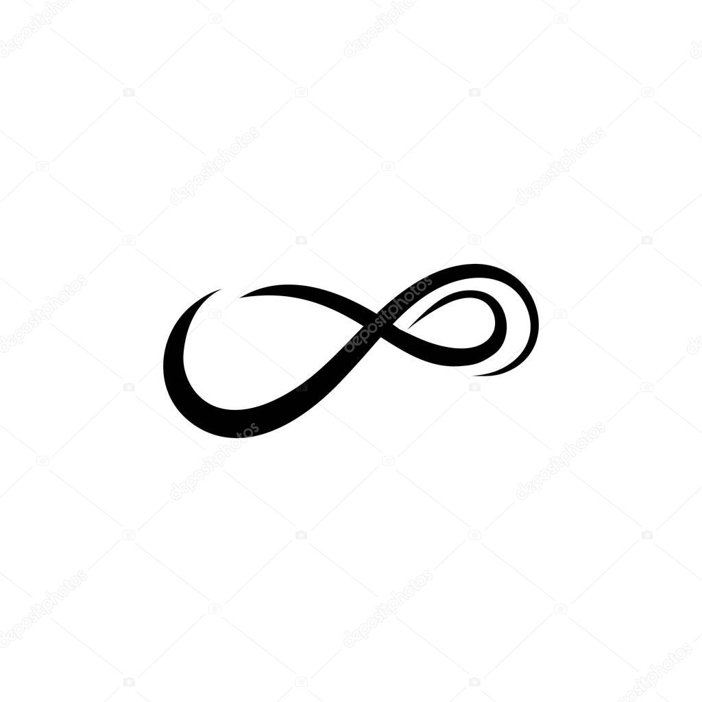 Infinity Design Vector icon illustration Logo template design