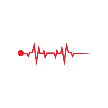 art design health medical heartbeat pulse clipart