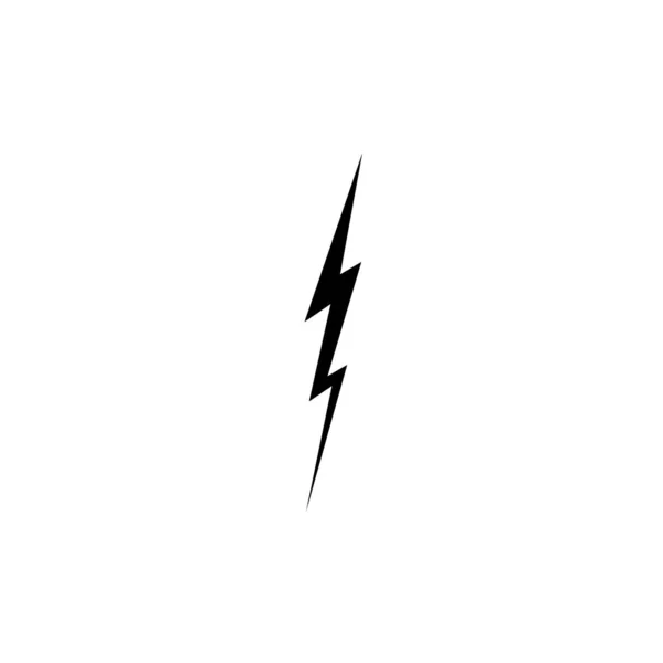 Icône Logo Foudre Symboles — Image vectorielle