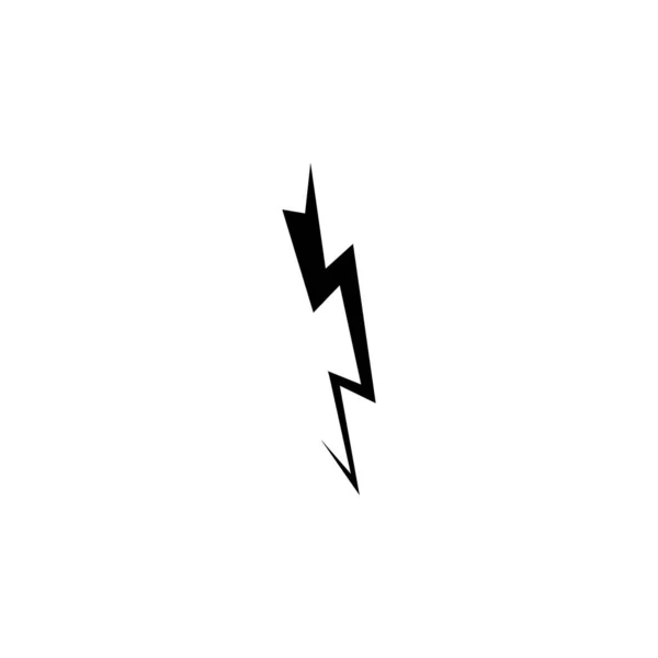 Bliksem Logo Pictogram Symbolen — Stockvector
