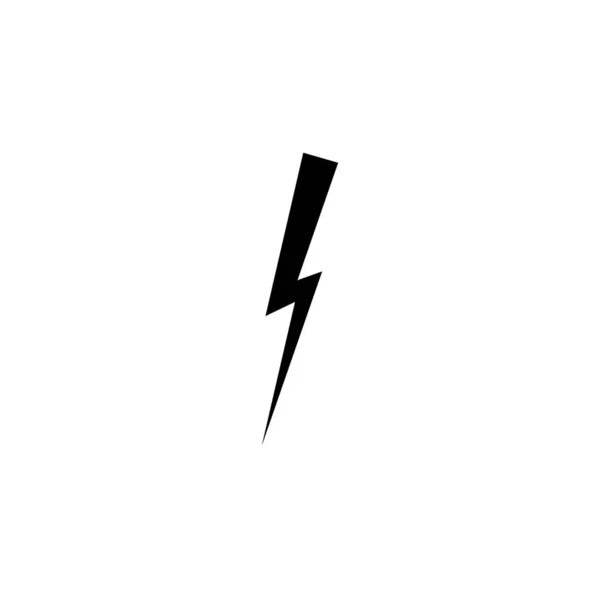 Icône Logo Foudre Symboles — Image vectorielle