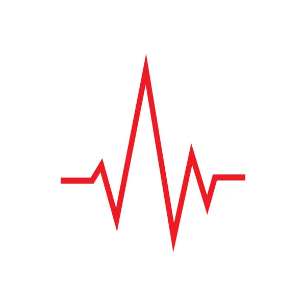 Art Design Health Medical Heartbeat Pulse — Stock Vector