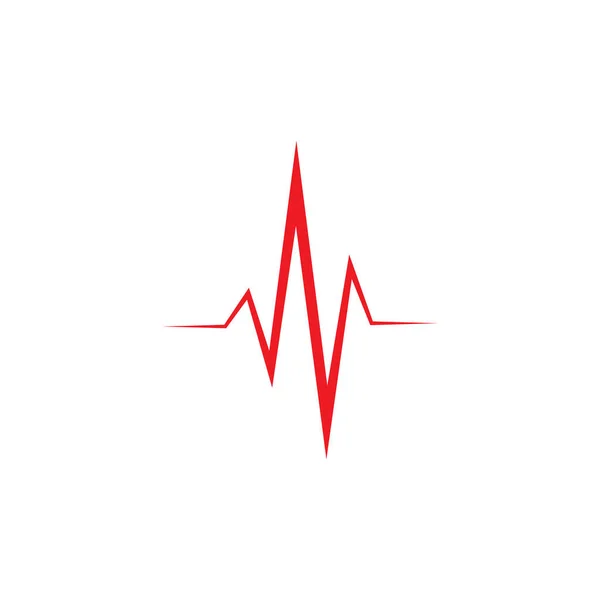 Výtvarný Design Zdraví Lékařský Srdeční Tep — Stockový vektor