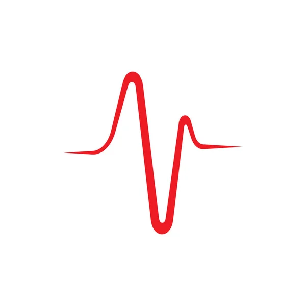 Art Design Health Medical Heartbeat Pulse — Stock Vector