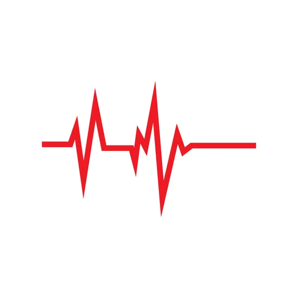 Kunst Ontwerpen Gezondheid Medisch Heartbeat Pulse — Stockvector