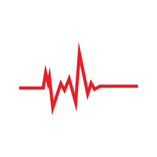 Kunst Ontwerpen Gezondheid Medisch Heartbeat Pulse — Stockvector