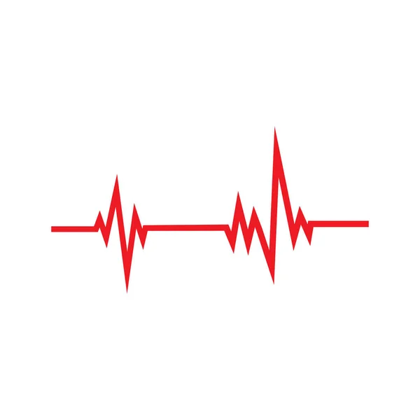 Kunst Ontwerpen Gezondheid Medisch Heartbeat Pulse — Stockvector