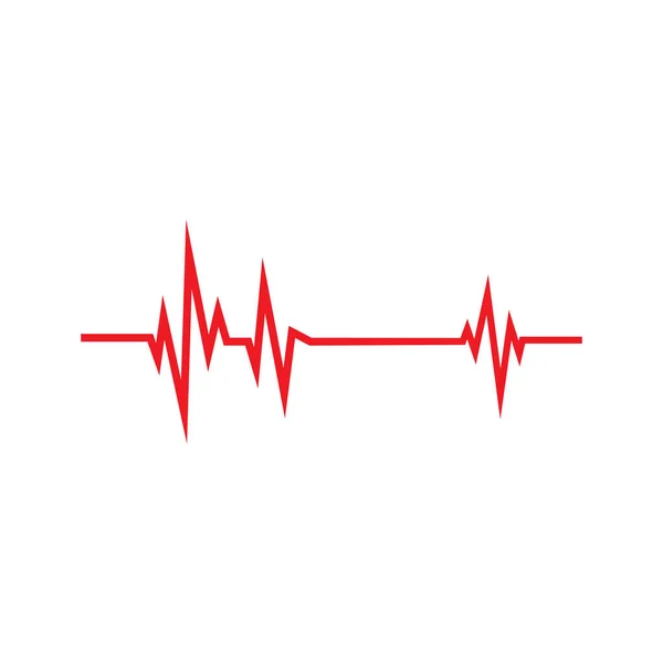 Kunst Ontwerpen Gezondheid Medisch Heartbeat Pulse — Stockvector
