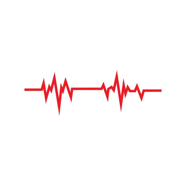 Kunst Ontwerpen Gezondheid Medisch Heartbeat Pulse — Stockvector