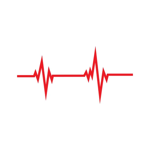 Kunst Ontwerpen Gezondheid Medisch Heartbeat Pulse — Stockvector