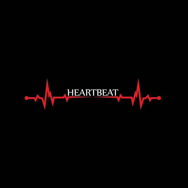 Kunst Ontwerpen Gezondheid Medisch Heartbeat Pulse — Stockvector