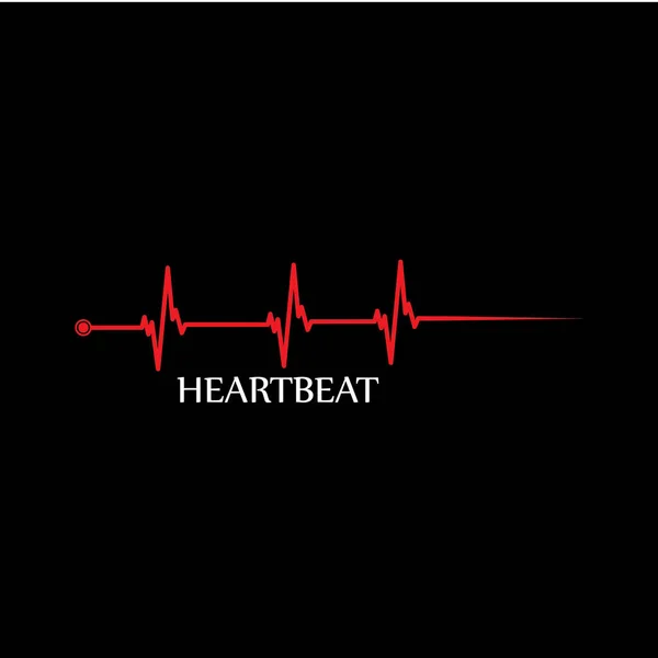 Sanat Design Hastanesi Tıbbi Kalp Atışı Pulse — Stok Vektör