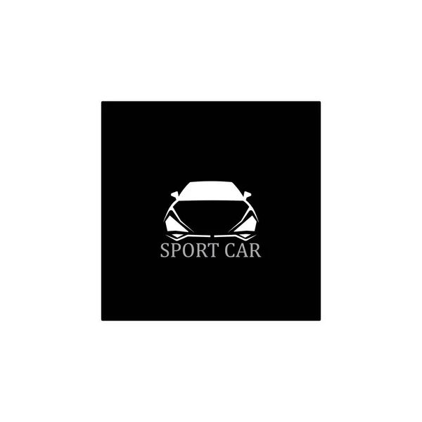 Sport Coche Silueta Logo Vector Plantilla Iconos Aplicación — Vector de stock