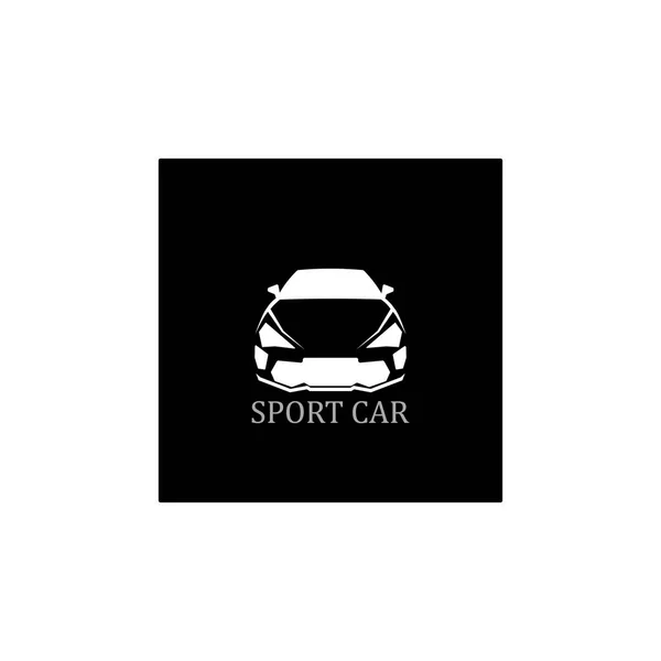 Sport Logo Sagoma Auto Icone Modello Vettoriale App — Vettoriale Stock