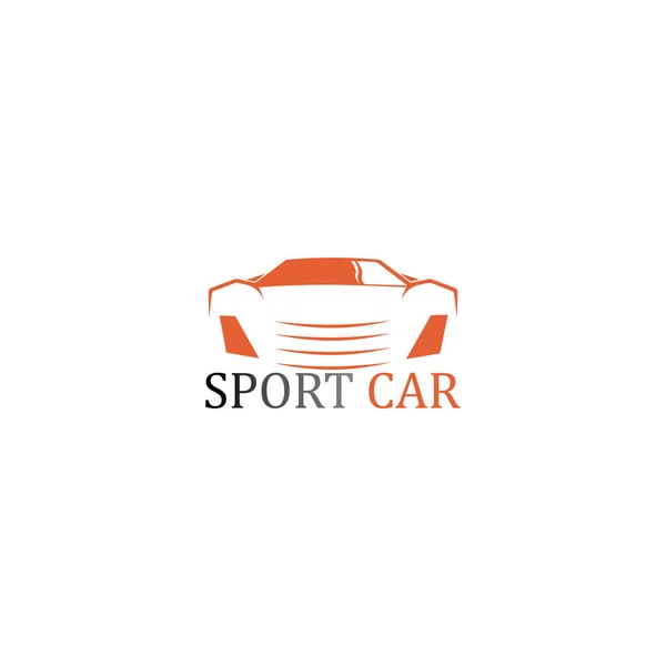 Sport Auto Silhouette Logo Vektor Vorlage Symbole App — Stockvektor