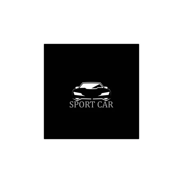 Sport Auto Silhouette Logo Vektor Vorlage Symbole App — Stockvektor