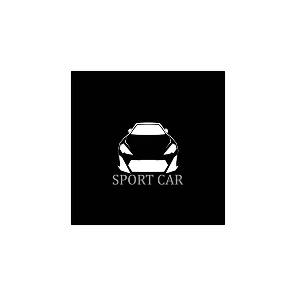 Sport Auto Silhouette Logo Vektor Vorlage Symbole App — Stockvektor