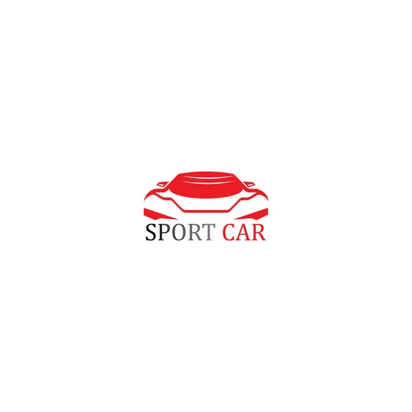Sport Coche Silueta Logo Vector Plantilla Iconos Aplicación — Vector de stock