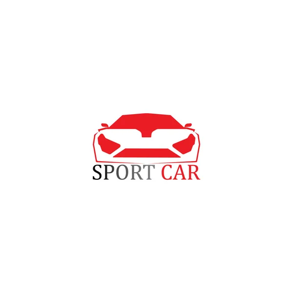 Sport Logo Sagoma Auto Icone Modello Vettoriale App — Vettoriale Stock