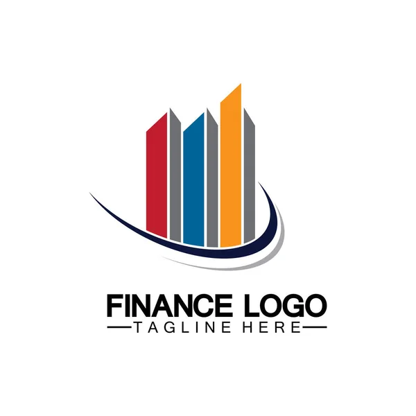 Business Finance Marketing Logo Vector Illustration Design — Stock Vector