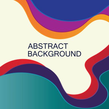 renkli dalga arka plan