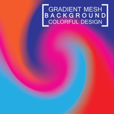 Soyut bulanık holografik gradyan ağ efekti arkaplanı