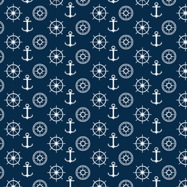  Denizcilik ya da denizcilik desenleri arka plan, Denizsel Desen Vektör Sanatı, simge & Grafikleri