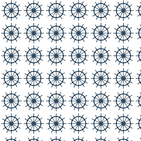 Nautical Marine Seamless Patterns Background Nautical Pattern Vector Art Icon — Stock Vector