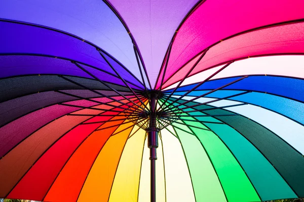 Цвета радужного зонта — стоковое фото