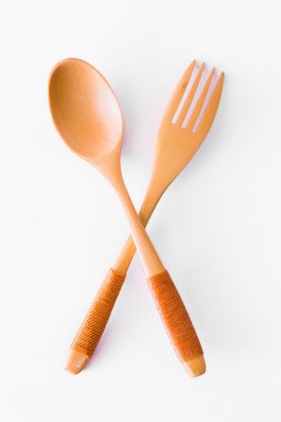 tahta kaşık ve çatal.