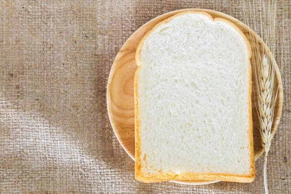 Sneetje brood — Stockfoto