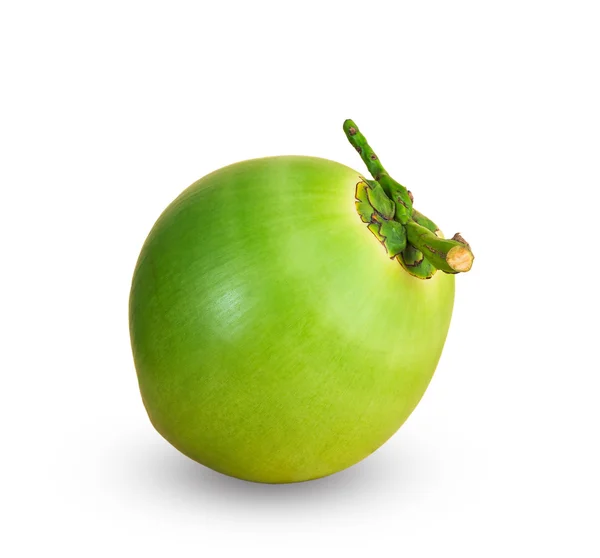 Owoce, zielone kokosy — Zdjęcie stockowe