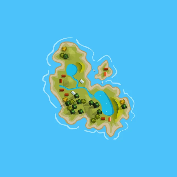 Ostrov — стоковый вектор