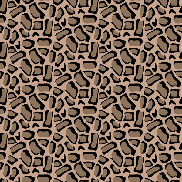 Vektornahtloses Muster Aus Getrübter Leopardenhaut Hintergrundgestaltung Textile Dekoration Animalischer Druck — Stockvektor