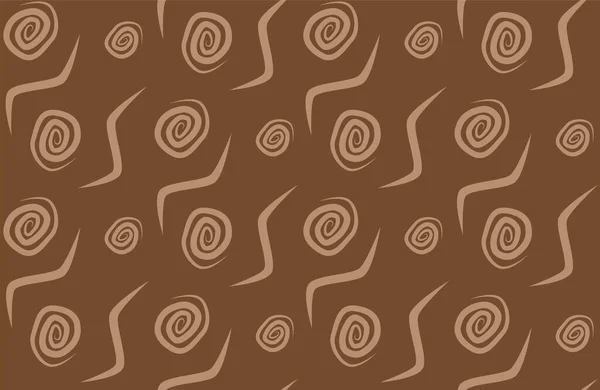 Простой Шаблон Минимализма Спиральными Изогнутыми Линиями Формирует Векторную Иллюстрацию — стоковый вектор
