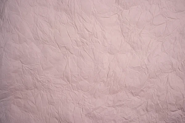 Papel Rosa Enrugado Fundo Padrão Textura Papel Rosa Papel Para — Fotografia de Stock