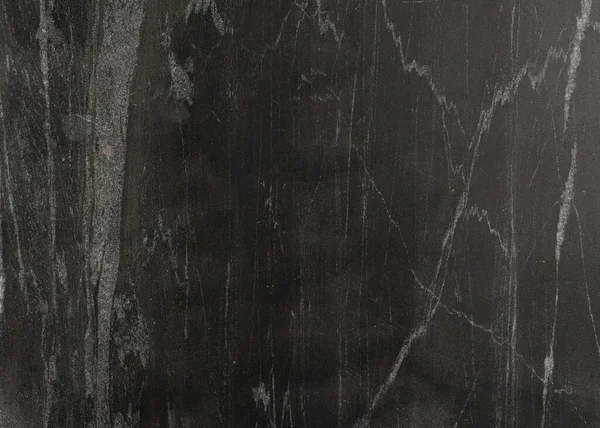 黑色大理石脉纹理黑色和白色自然图案背景 黑色大理石表面 — 图库照片