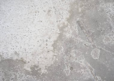 Çukur ve pürüzlü beton duvar dokusu. Işık taneli yüzey. Yaşlandırılmış beton duvar arka planı kapat