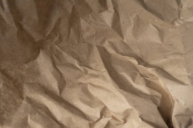 Eski bej eko buruşuk kağıt kraft arka plan dokusu, sayfa duvar kağıdı tasarımı konsepti dekoratif duvar için bej organik desen. Arkaplan için vintage dekorasyonu