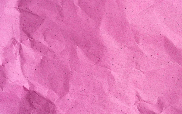 Textura Papel Fundo Kraft Amassado Rosa Alta Resolução Padrão Papel — Fotografia de Stock