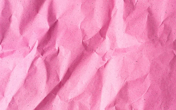 Papel Enrugado Rosa Textura Fundo Abstrato Para Design Papel Parede — Fotografia de Stock