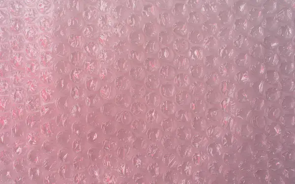 Bubble Wrap Rosa Texture Colorata Utile Come Sfondo Elementi Design — Foto Stock