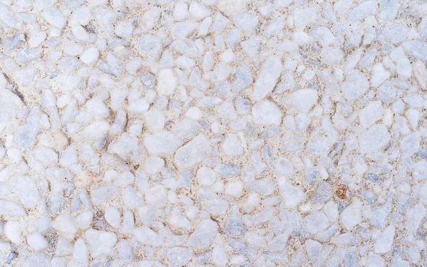 Mooie Witte Kleine Stenen Muur Voor Achtergrond Stenen Muur Patroon — Stockfoto